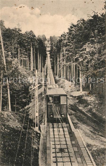 BADEN-BADEN BW Drahtseilbahn auf den Merkur