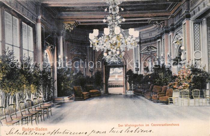 BADEN-BADEN BW Wintergarten im Konversationshaus