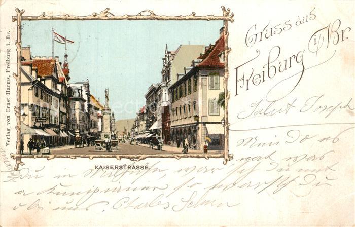 BADEN-BADEN BW Kaiserstrasse Bilderrahmen