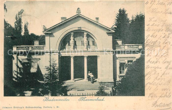BADENWEILER BW Marmorbad Kurort im Schwarzwald
