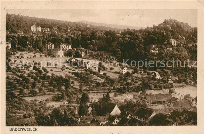 BADENWEILER BW Teilansicht Kurort im Schwarzwald