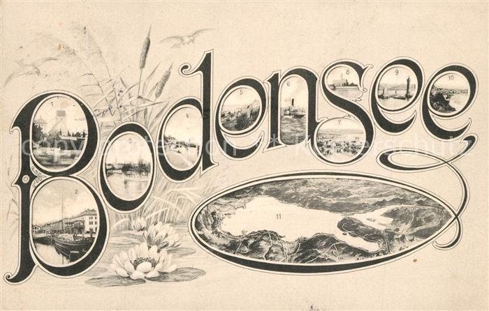 Bodensee Region aus der Vogelperspektive Sehenswuerdigkeiten der Region