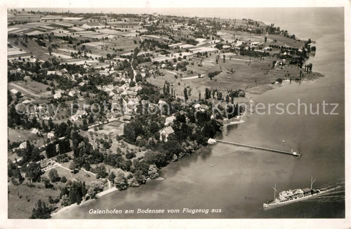 Gaienhofen am Bodensee Fliegeraufnahme