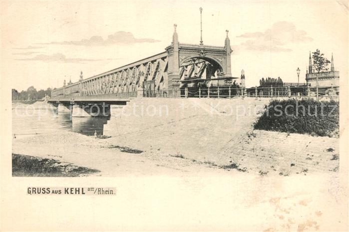 Kehl Rhein Neue Rheinbruecke