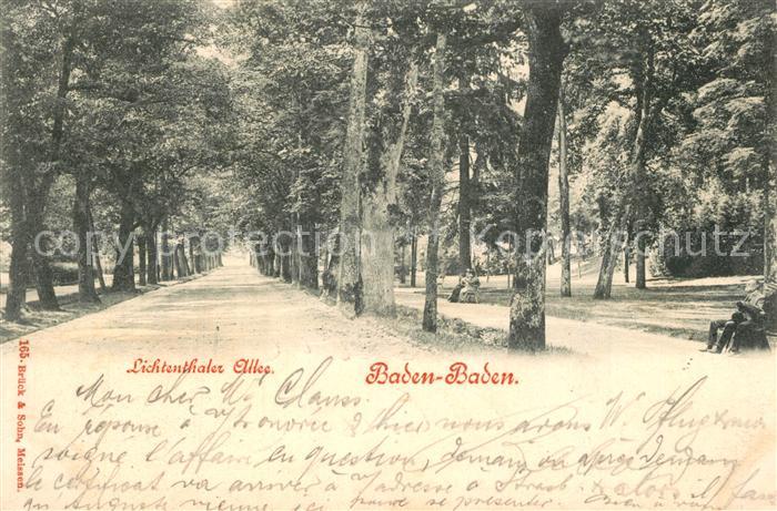 BADEN-BADEN BW Lichtenthaler Allee