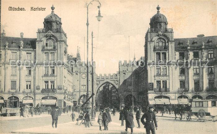 Muenchen Bayern Karlstor