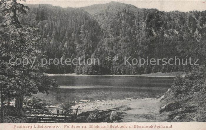 Feldberg Schwarzwald Feldsee Seebuck Bismarckdenkmal
