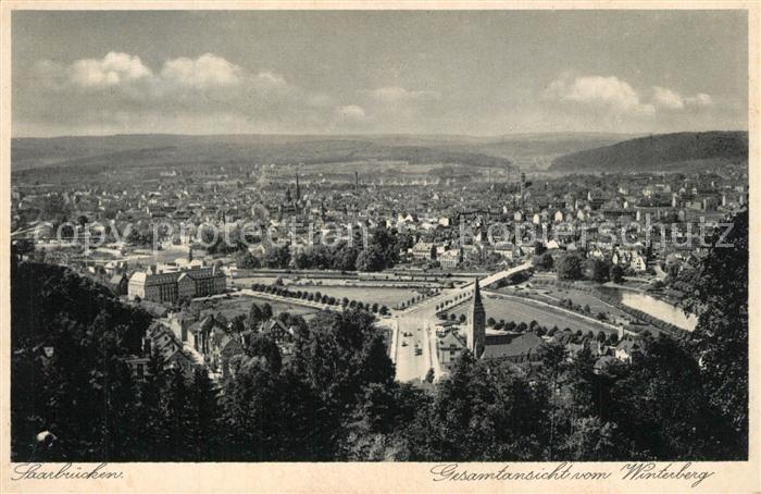 SAARBRueCKEN Saarland Panorama