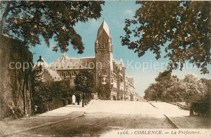 Coblence Coblenz Koblenz Prefecture