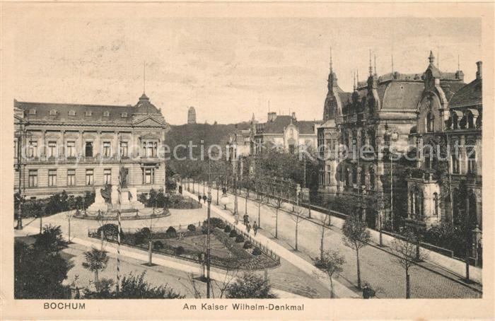 BOCHUM  CITY Kaiser Wilhelm Denkmal