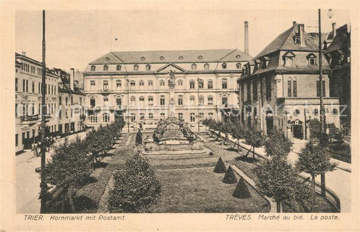 TRIER  CITY Kornmarkt Postamt