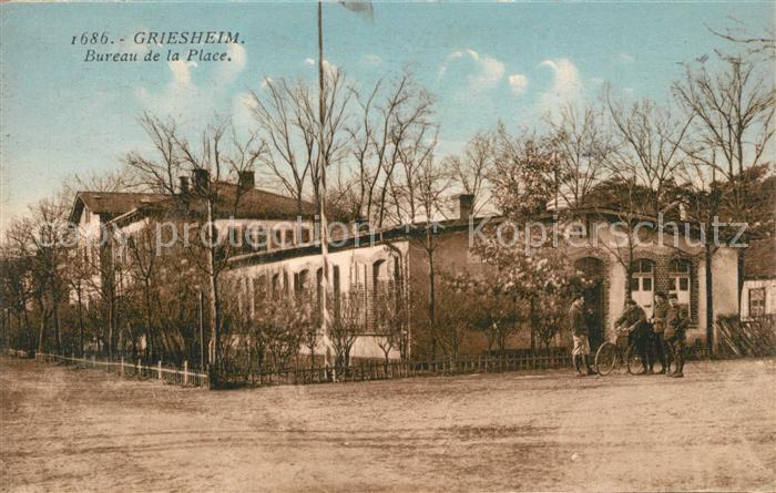 Griesheim Camp de Lager Bureau de la Place