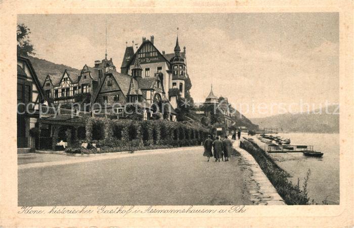 Assmannshausen Historischer Gasthof Krone