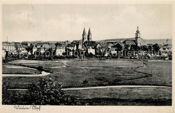 Weiden Oberpfalz Panorama Kirchen