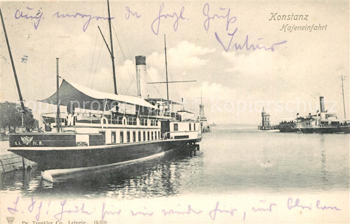 Konstanz Bodensee Hafeneinfahrt