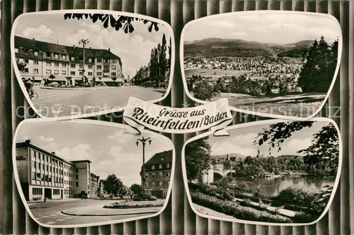 Rheinfelden Baden Stadtpanorama