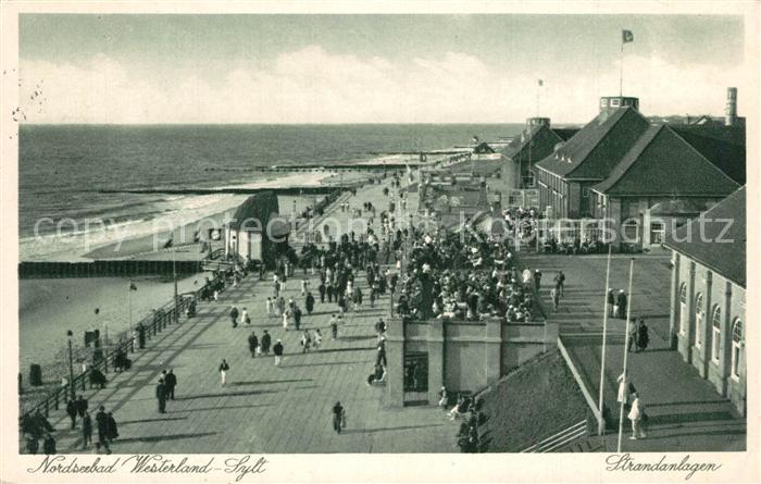Westerland Sylt Strandanlagen