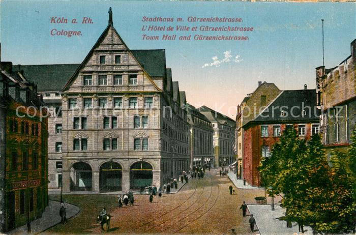 Koeln Rhein Stadthaus Guerzenichstrasse