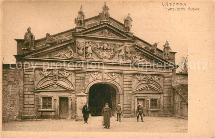 WueRZBURG Bayern Marienberg Neutor