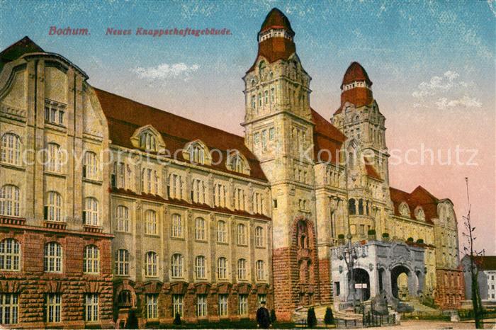 BOCHUM  CITY Neues Knappschaftsgebaeude