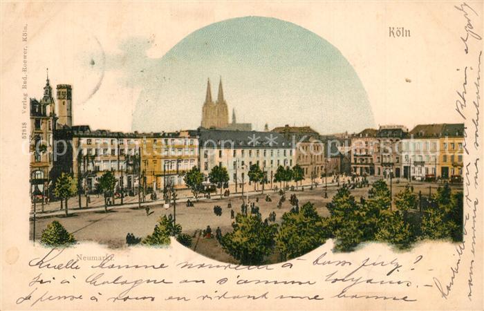 Koeln Rhein Neumarkt