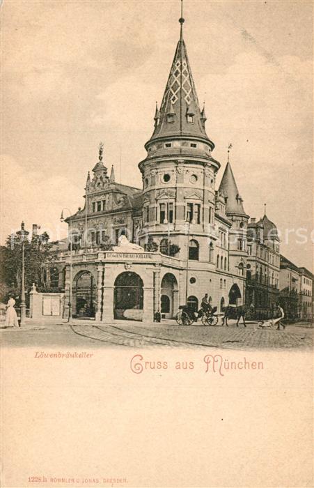 Muenchen Bayern Loewenbraeukeller