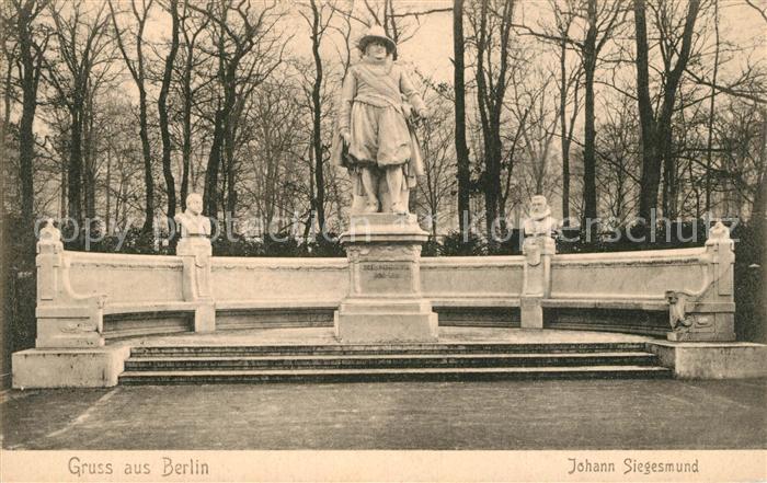 BERLIN  CITY Johann Siegesmund Denkmal