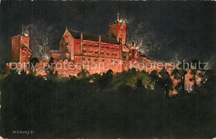 Eisenach Thueringen Wartburg Kuenstler Nernst