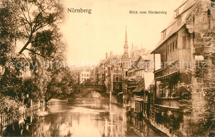 NueRNBERG  CITY Blick vom Henkersteg