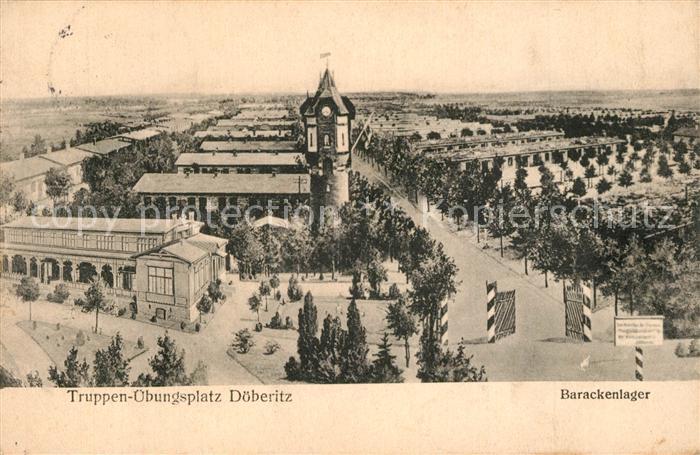 Doeberitz Truppenuebungsplatz Barackenlager