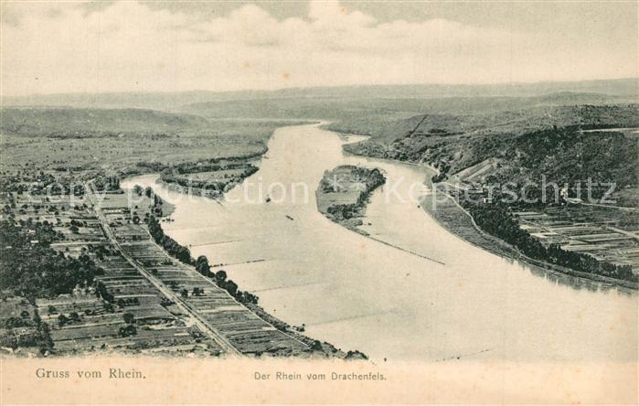 Drachenfels Rhein Panorama