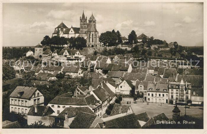 Breisach Rhein Panorama Schloss