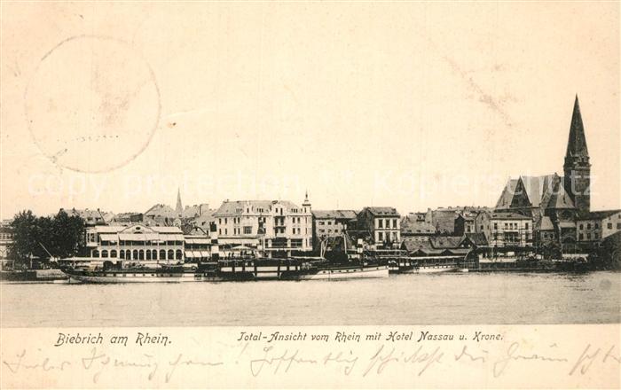 Biebrich Katzenelnbogen Hotel Nassau Krone