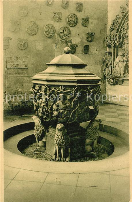 Worms Rhein Dom Taufstein