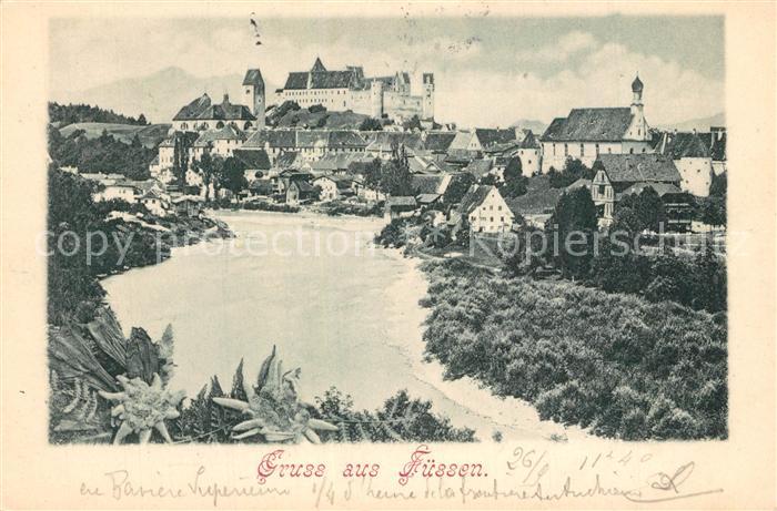 Fuessen Allgaeu Panorama