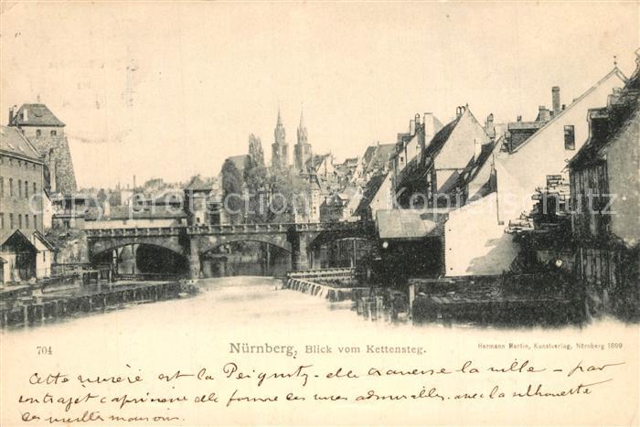 NueRNBERG  CITY Blick vom Kettensteg
