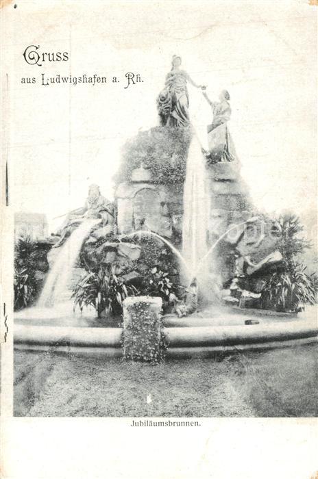 Ludwigshafen Rhein Jubilaeumsbrunnen