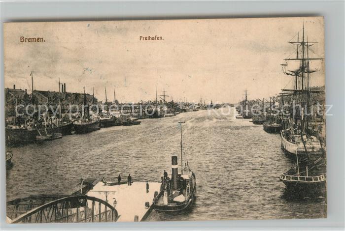 BREMEN  CITY Freihafen