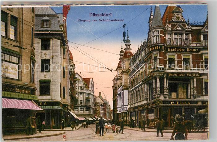 DuessELDORF  CITY Eingang zur Schadowstrasse