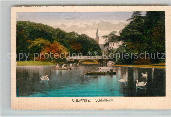 CHEMNITZ Sachsen Schlossteich
