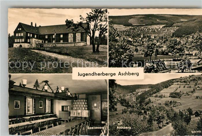 Klingenthal Vogtland Jugendherberge Speisesaal Panoramen