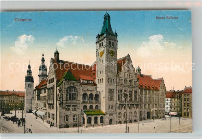 CHEMNITZ Sachsen Neues Rathaus