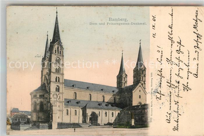 Bamberg Dom Prinzregenten Denkmal