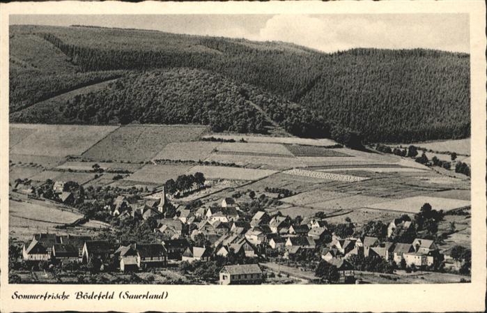 Boedefeld Schmallenberg Hochsauerlandkreis NRW