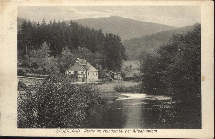 Altenhundem Hundemtal