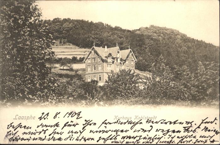 Bad Laasphe Kurhaus Kohlstaedt