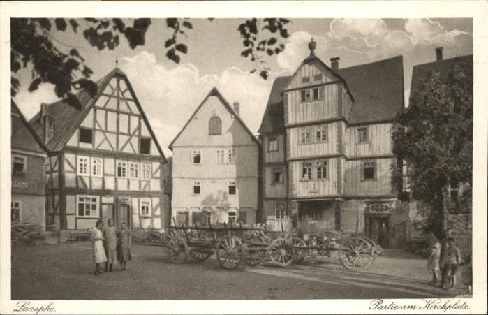 Bad Laasphe Kirchplatz [Handschriftlich]