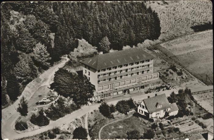 Bad Laasphe Fliegeraufnahme Kneipp Sanatorium