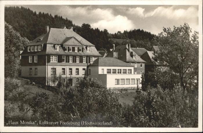 Fredeburg Schmallenberg Haus Monika