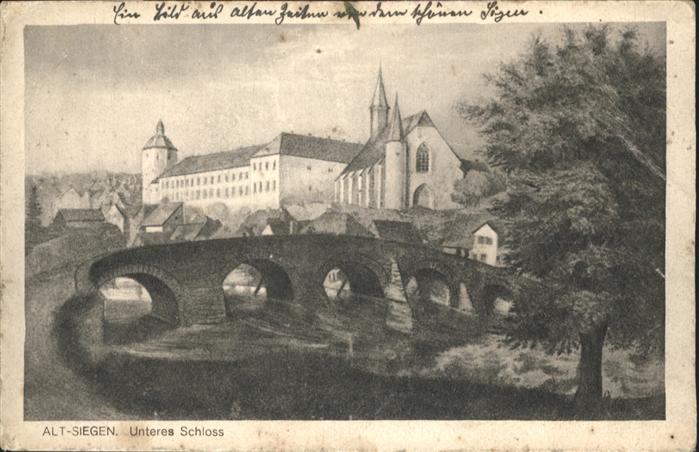 Siegen Westfalen Siegen Unteres Schloss